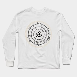 Blockage removal of every kind Sigil Long Sleeve T-Shirt